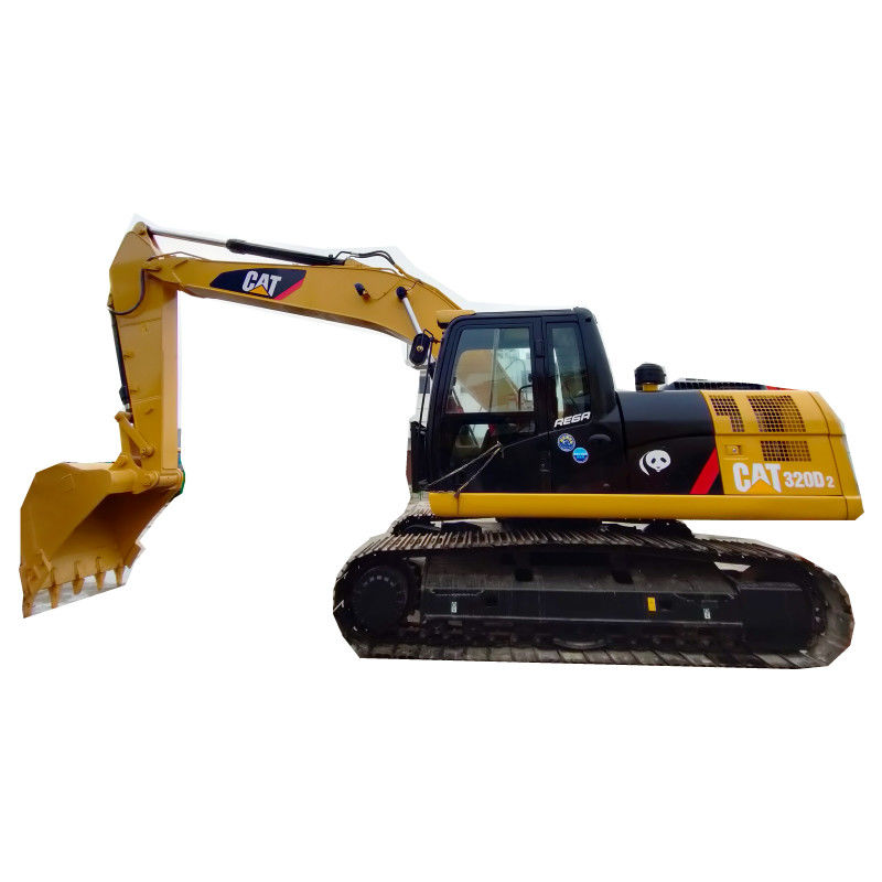 20 টন ব্যবহৃত হাইড্রোলিক এক্সকাভেটর ব্যবহৃত CAT 320D এক্সকাভেটর বড় ক্ষমতার নির্মাণ