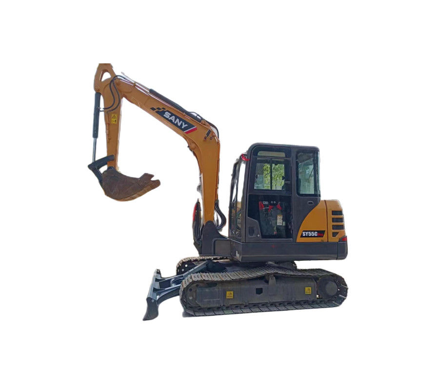 SY55C ব্যবহৃত Sany Excavator SANY SY75C মিডি এক্সকাভেটর মিনি খননকারী খননকারী
