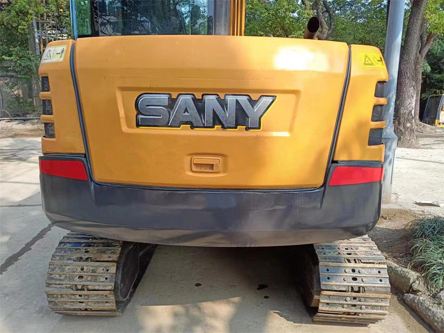 SY55C ব্যবহৃত Sany Excavator SANY SY75C মিডি এক্সকাভেটর মিনি খননকারী খননকারী