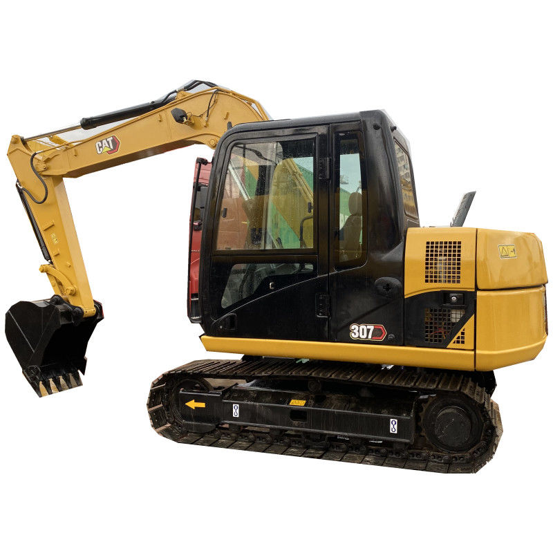 7 টন শুঁয়োপোকা CAT 307D এক্সকাভেটর মিনি ছোট খননকারী বালতি ক্ষমতা 0.33m3