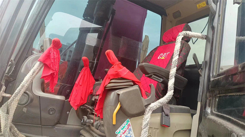 ক্রলার ব্যবহৃত CAT 320D এক্সকাভেটরস আর্থ মুভিং মেশিনারি পিঙ্ক ক্যাটারপিলার 320 320C 320D