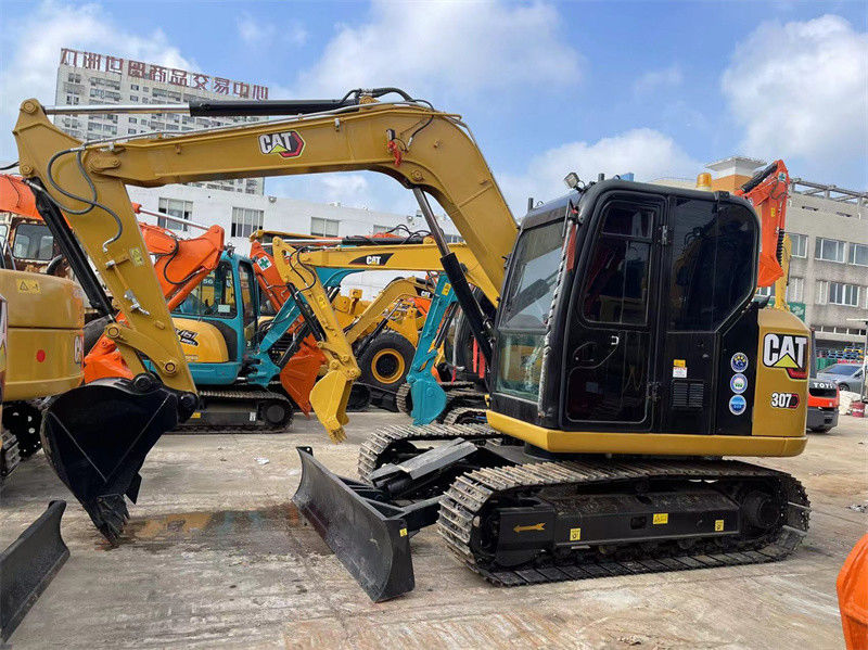 307E2 ব্যবহৃত CAT এক্সকাভেটর সেকেন্ড হ্যান্ড ক্যাটারপিলার 306 307 308 ক্রলার এক্সকাভেটর
