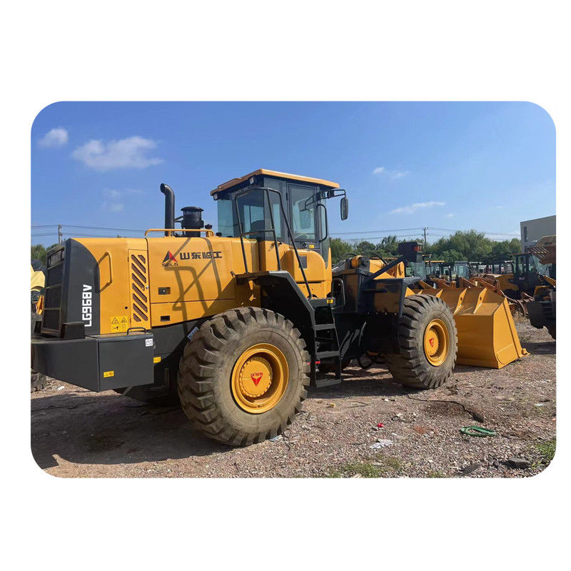 চীন উত্স SDLG LG968V ব্যবহৃত চাকা লোডার 6 টন ব্যবহৃত ফ্রন্ট এন্ড লোডার