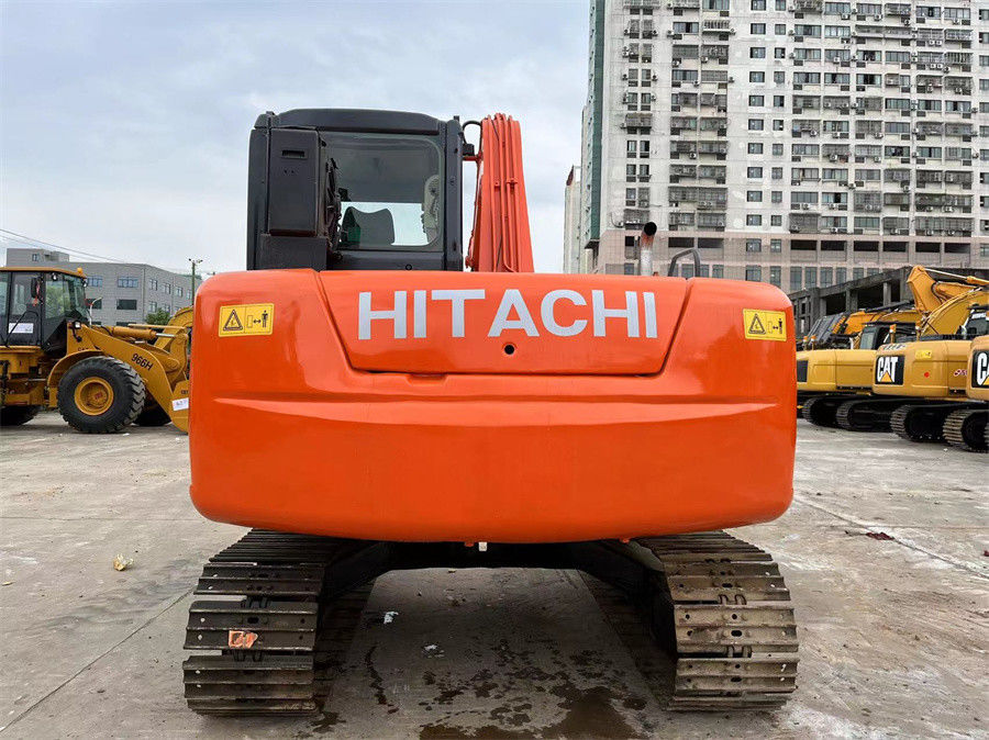 ব্যবহৃত হিটাচি ZX70 খননকারী Zaxis70 ছোট খননকারী মাটি সরানো লাল রঙ