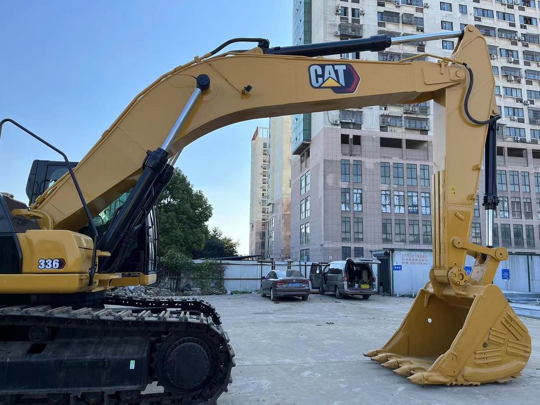 CAT 336GC ব্যবহৃত এক্সক্যাভেটর ক্লিন মেশিন 36 টন দ্বিতীয় হাতের CAT 336 এক্সক্যাভেটর