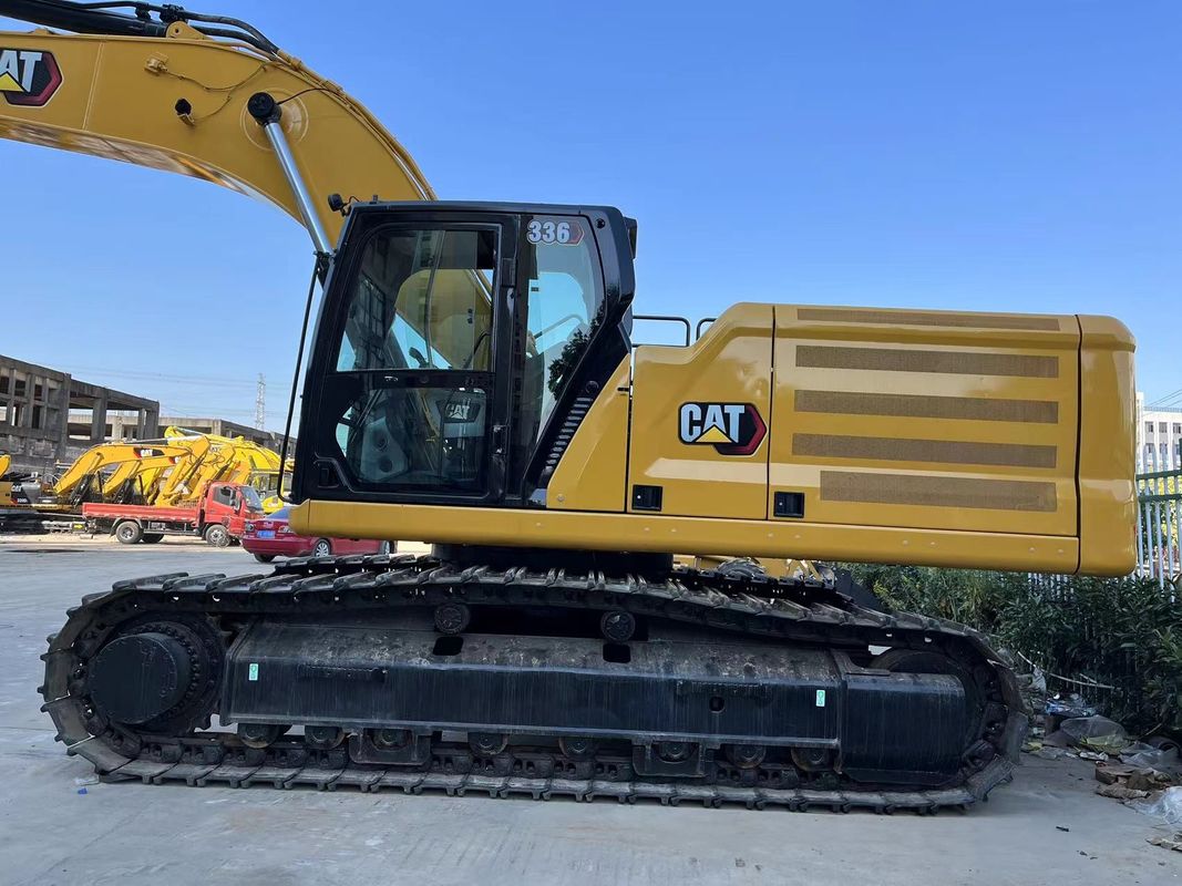 CAT 336GC ব্যবহৃত এক্সক্যাভেটর ক্লিন মেশিন 36 টন দ্বিতীয় হাতের CAT 336 এক্সক্যাভেটর