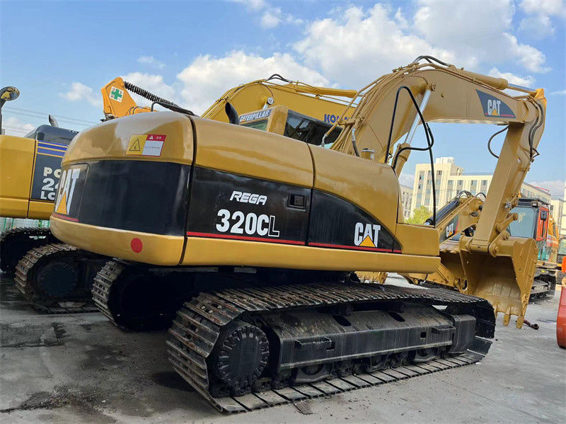 20 টন ব্যবহৃত CAT 320CL মাঝারি খননকারক ব্যবহৃত Caterpillar CAT 320 C সিরিজ খননকারক