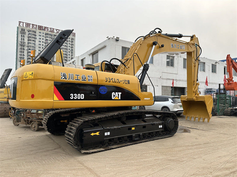 ব্যবহৃত Caterpillar CAT 330D ক্রলার এক্সক্যাভেটর 30 টন বড় নির্মাণ প্রকল্পের জন্য