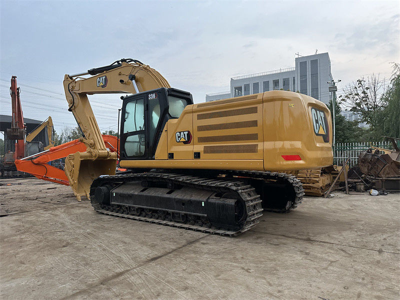 ব্যবহৃত Caterpillar CAT 336 ক্রলার এক্সক্যাভেটর 36 টন Caterpillar বড় এক্সক্যাভেটর খননকারী