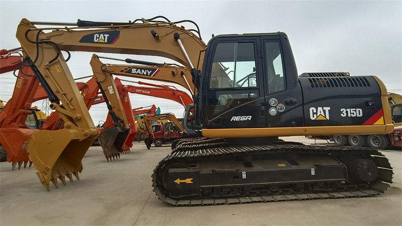 ব্যবহৃত Cat Excavator 315D পরিষ্কার ব্যবহৃত সরঞ্জাম 15 টন Excavator Cat 315