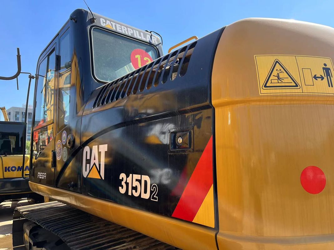 ব্যবহৃত Cat Excavator 315D পরিষ্কার ব্যবহৃত সরঞ্জাম 15 টন Excavator Cat 315
