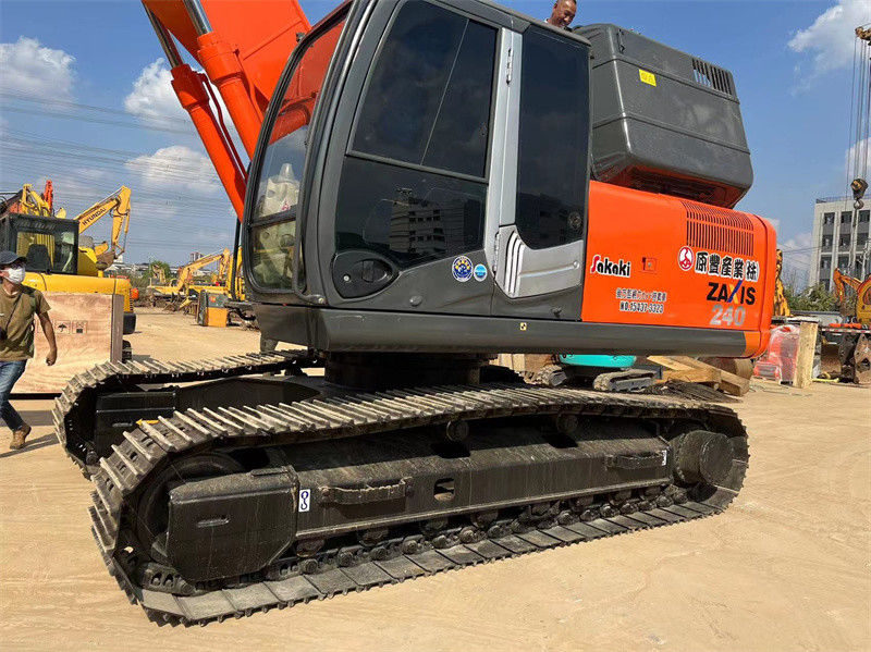 ব্যবহৃত হিটাচি ZX240 Excavator মূল ব্যবহৃত জাপান Diggers 24 টন মাঝারি Excavator