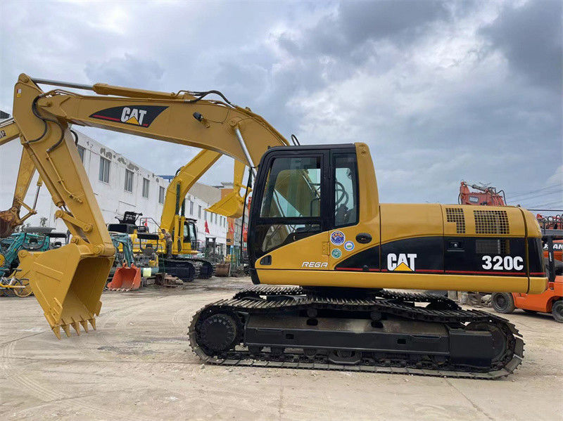 মূল ব্যবহৃত CAT 320C Excavator সেকেন্ড হ্যান্ড Caterpillar 320 320D 320GC Excavator