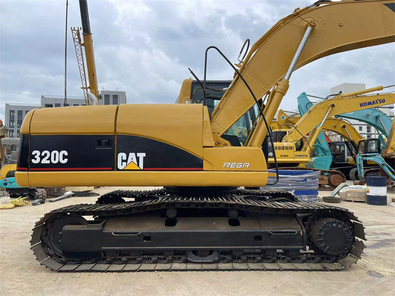 মূল ব্যবহৃত CAT 320C Excavator সেকেন্ড হ্যান্ড Caterpillar 320 320D 320GC Excavator