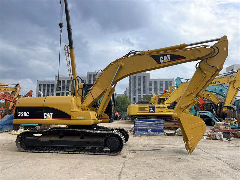 মূল ব্যবহৃত CAT 320C Excavator সেকেন্ড হ্যান্ড Caterpillar 320 320D 320GC Excavator