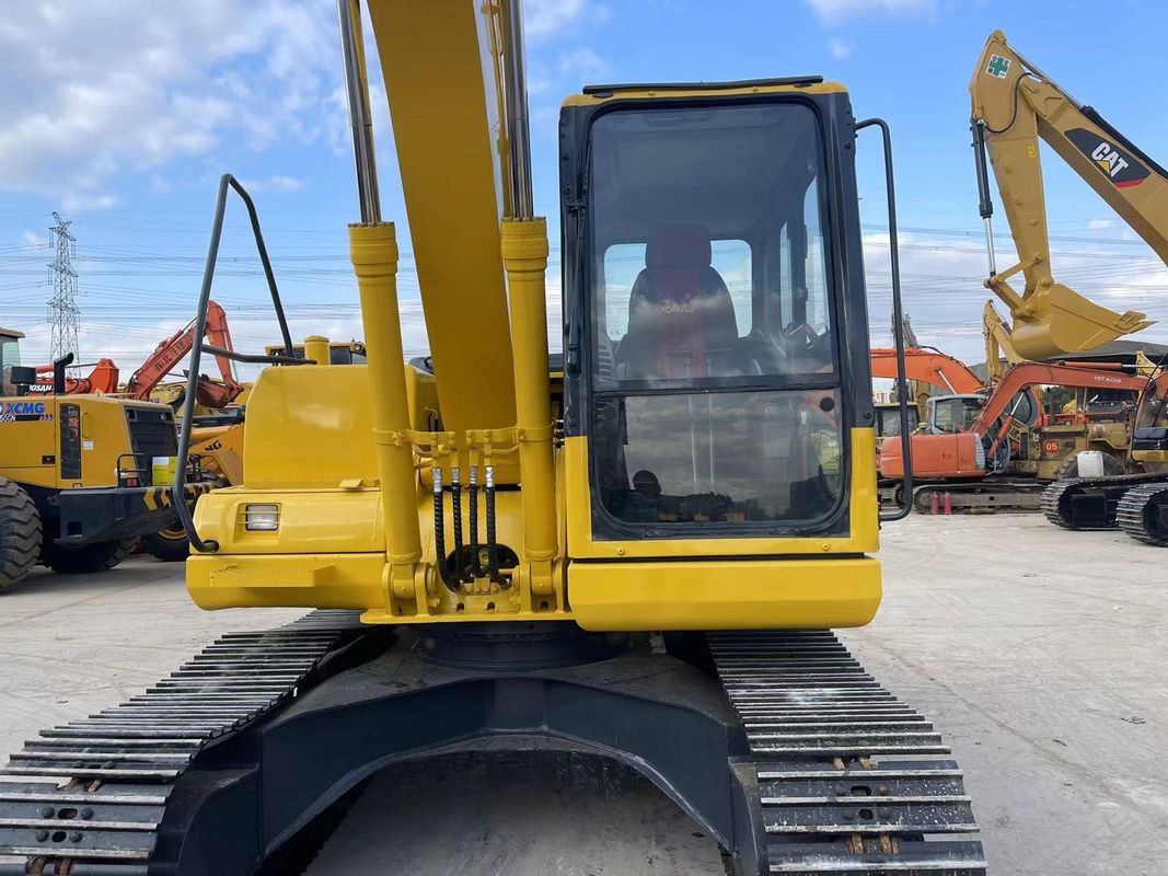 Pc130-7 হাইড্রোলিক ক্রলার ব্যবহৃত Komatsu Excavator 13 টন Komatsu 130 ছোট Excavator