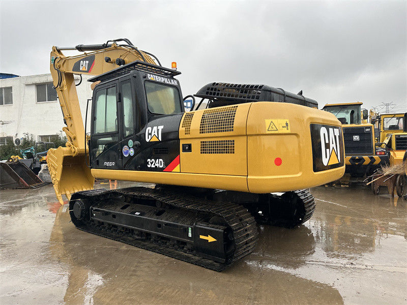 324DL ব্যবহৃত CAT Excavators 24 টন মেডিউম CAT ক্রলার এক্সক্যাভেটর Cat 324