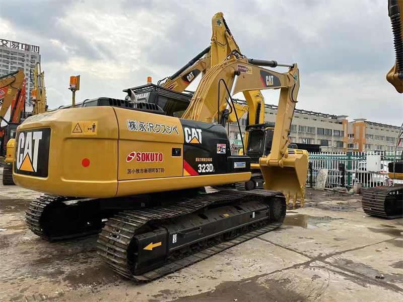 মূল ব্যবহৃত CAT ক্রলার এক্সক্যাভেটর 323DL ব্যবহৃত Caterpillar 320D 323D এক্সক্যাভেটর