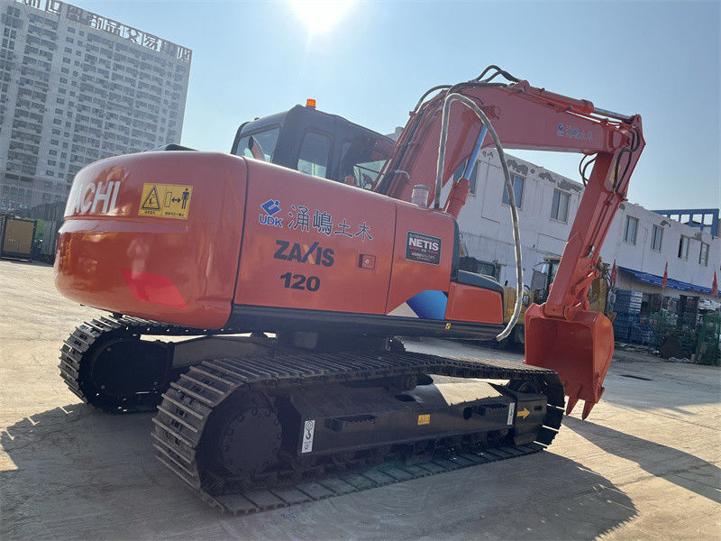 12 টন ব্যবহৃত হিটাচি ZX120 খননকারী জাপান উত্স ব্যবহৃত হিটাচি Zx120 খনির খননকারী