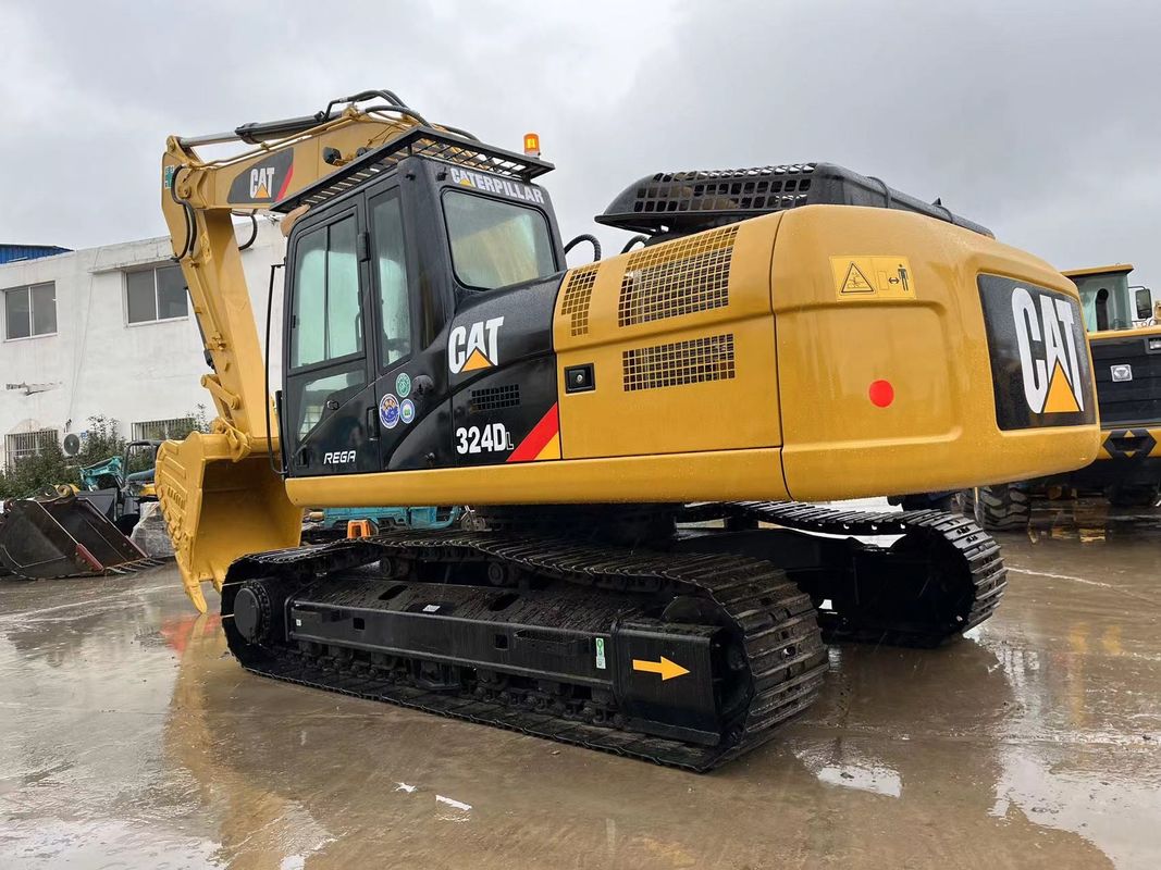 Heavy Duty Used CAT 324DL ক্রলার এক্সক্যাভেটর Caterpillar Breaker Hammer Line শক্তিশালী ইঞ্জিন