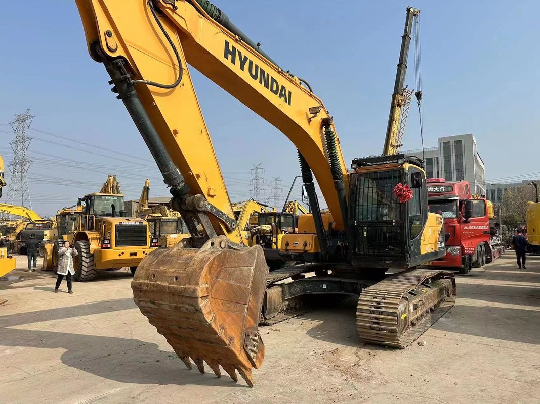 ব্যবহৃত মূল হুন্ডাই খননকারী 220LC-9S ভারী সরঞ্জাম 22 টন মাঝারি ব্যবহৃত খননকারী
