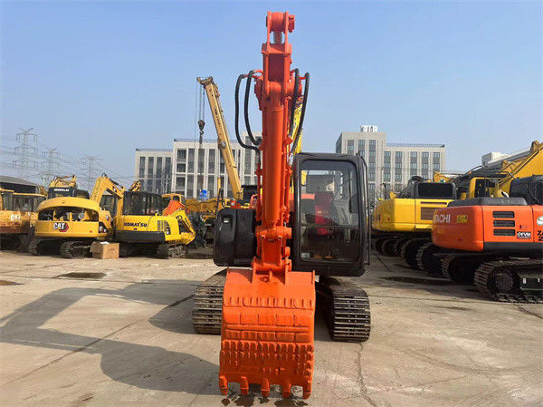 ব্যবহৃত খননকারক হিটাচি ZX70 হাইড্রোলিক ক্রলার খননকারক ব্যবহৃত 7 টন মিনি হিটাচি খননকারক 70
