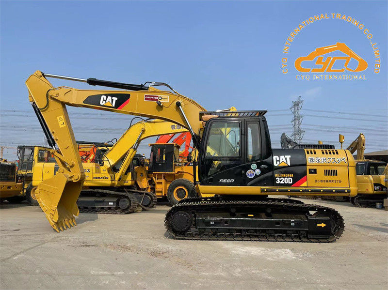 যান্ত্রিক ইনজেক্টর ইঞ্জিন সহ ব্যবহৃত CAT Excavators ব্যবহৃত Caterpillar 320 Excavator