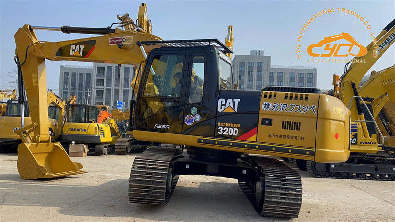 যান্ত্রিক ইনজেক্টর ইঞ্জিন সহ ব্যবহৃত CAT Excavators ব্যবহৃত Caterpillar 320 Excavator