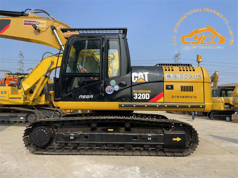 যান্ত্রিক ইনজেক্টর ইঞ্জিন সহ ব্যবহৃত CAT Excavators ব্যবহৃত Caterpillar 320 Excavator