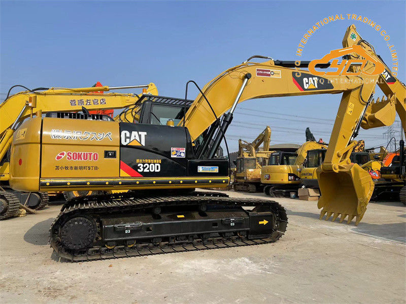 যান্ত্রিক ইনজেক্টর ইঞ্জিন সহ ব্যবহৃত CAT Excavators ব্যবহৃত Caterpillar 320 Excavator