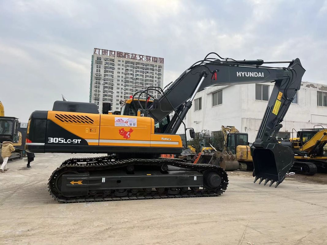 Doosan Hyundai 305lc-9t ব্যবহৃত বড় খননকারক 30 টন ব্যবহৃত বড় খননকারক Hyundai