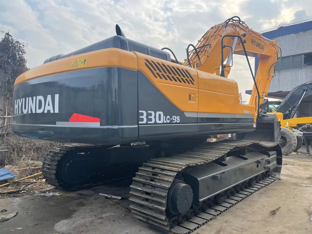 হুন্ডাই রোবেক্স 330LC-9S ব্যবহৃত বড় খননকারী 33 টন বড় ব্যবহৃত হুন্ডাই খননকারী
