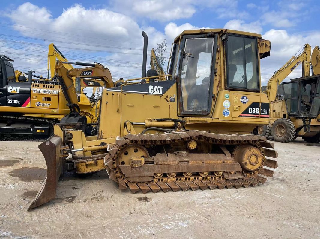 মূল রঙ ব্যবহৃত Caterpillar Dozer সেকেন্ড হ্যান্ড বিড়াল D3G বুলডোজার