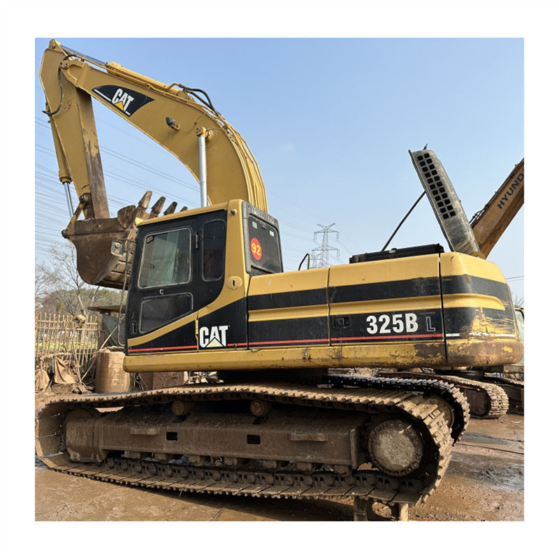 ব্যবহৃত Caterpillar CAT 325BL Excavator হাইড্রোলিক ক্রলার Excavator শক্তিশালী সরাসরি ইনজেকশন ইঞ্জিন