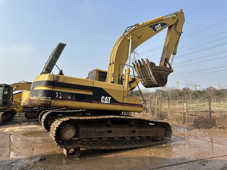 ব্যবহৃত Caterpillar CAT 325BL Excavator হাইড্রোলিক ক্রলার Excavator শক্তিশালী সরাসরি ইনজেকশন ইঞ্জিন