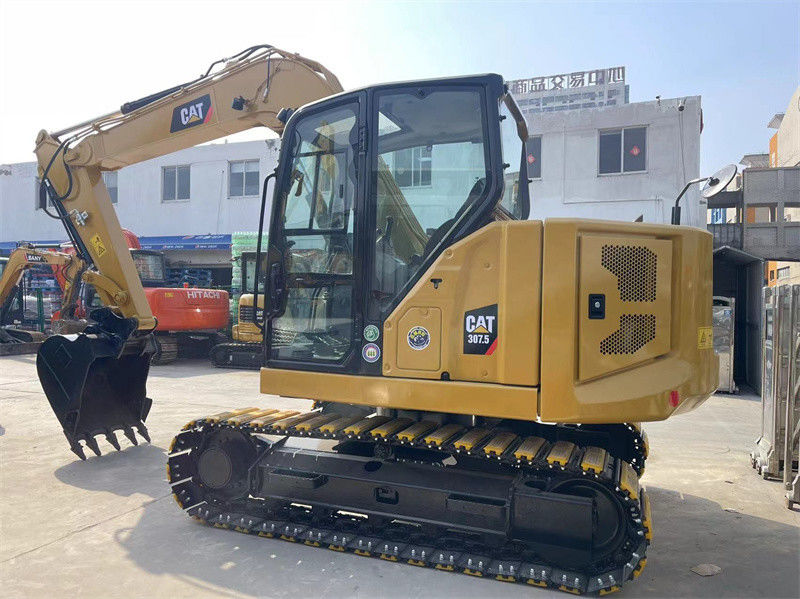 নতুন মডেল ব্যবহৃত CAT 307.5 মিনি এক্সক্যাভারেটর Caterpillar 306 307 308 ক্রলার এক্সক্যাভারেটর