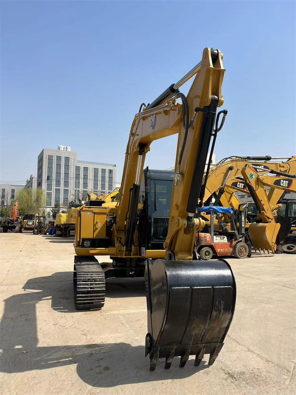 7 টন ব্যবহৃত ক্যাট মিনি এক্সক্যাভেটর 307E2 Caterpillar 305 306 307 ক্রলার এক্সক্যাভেটর