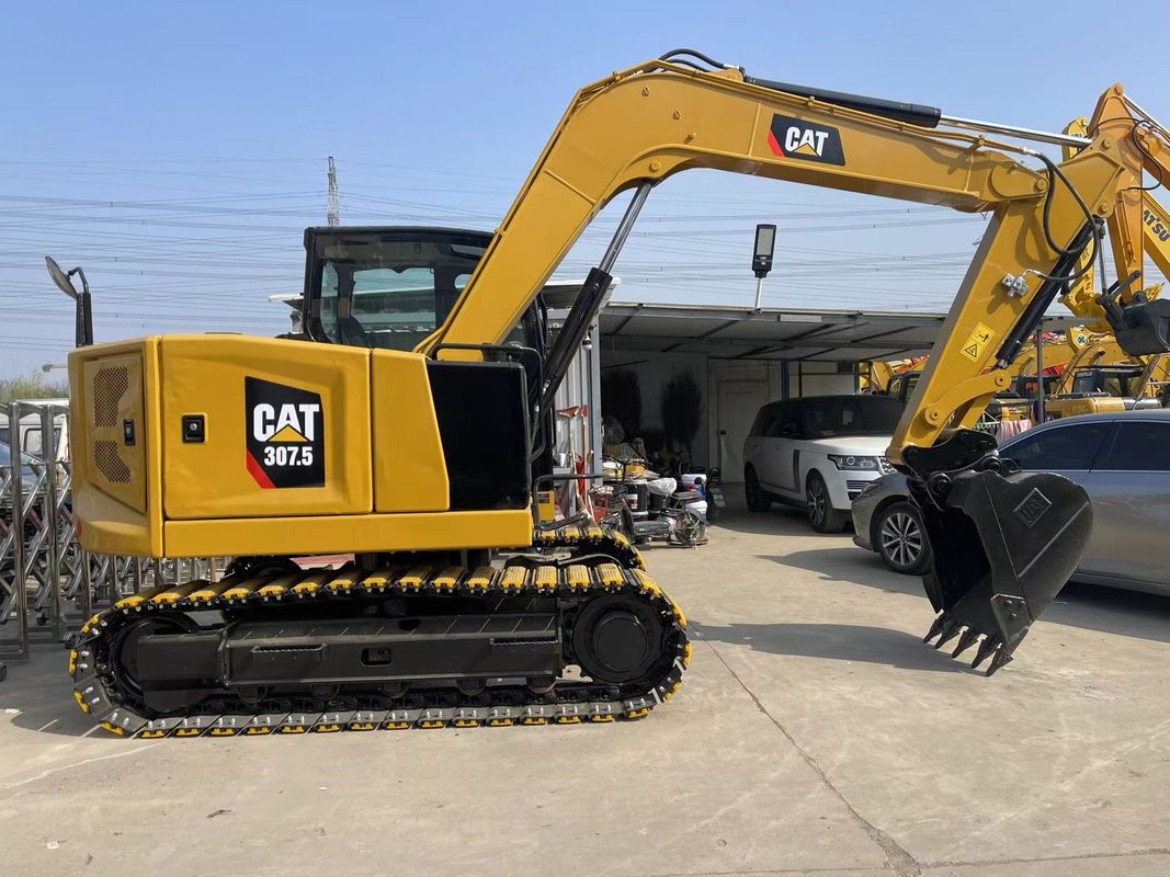 ব্যবহৃত Caterpillar 307.5 Excavator 0.33 M3 Bucket Capacity for Construction Projects নির্মাণ প্রকল্পের জন্য ব্যবহৃত