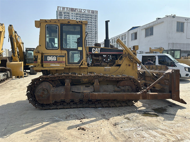 মূল ব্যবহৃত CAT D6G বুলডোজার ব্যবহৃত Caterpillar D3 D4 D7 ডোজার ভাল অবস্থায়