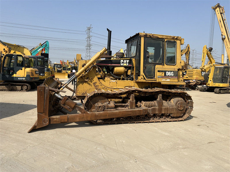 মূল ব্যবহৃত CAT D6G বুলডোজার ব্যবহৃত Caterpillar D3 D4 D7 ডোজার ভাল অবস্থায়