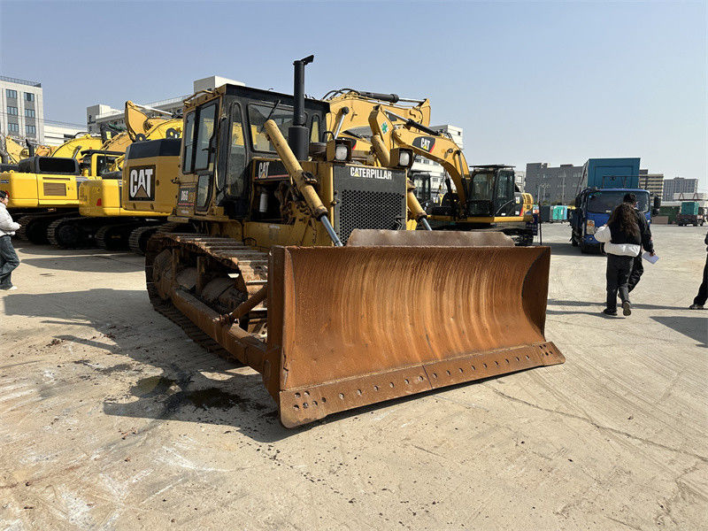 মূল ব্যবহৃত CAT D6G বুলডোজার ব্যবহৃত Caterpillar D3 D4 D7 ডোজার ভাল অবস্থায়