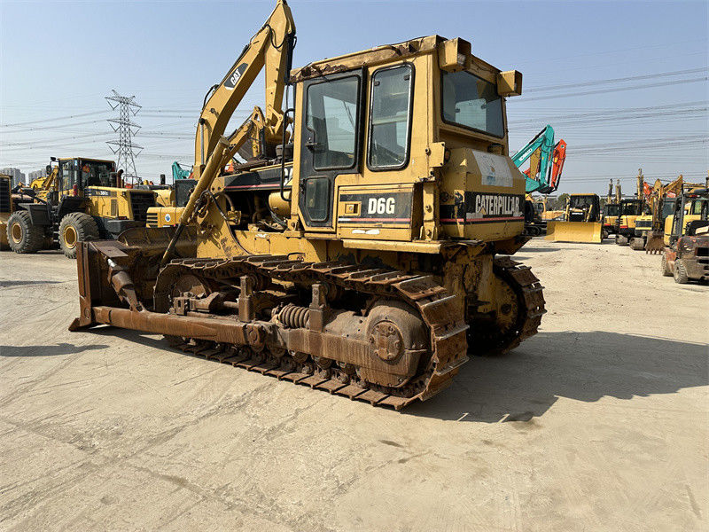 মূল ব্যবহৃত CAT D6G বুলডোজার ব্যবহৃত Caterpillar D3 D4 D7 ডোজার ভাল অবস্থায়