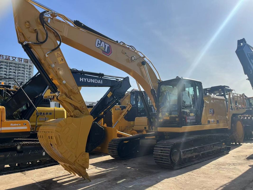 ছয় সিলিন্ডার মূল Cat 320 Excavator With Cat C7.1 Engine মাঝারি আকারের Cat Excavator
