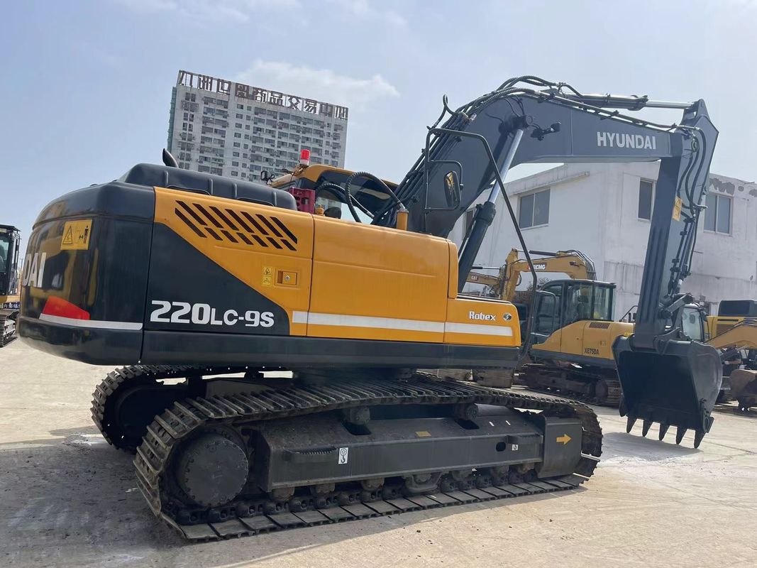 হুন্ডাই 220LC-9S এক্সক্যাভেটর ব্যবহৃত 22 টন বড় আকারের এক্সক্যাভেটর