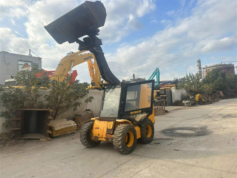 ব্যবহৃত JCB 185 মিনি স্কিড লোডার ব্যবহৃত JCB 175 মিনি হুইল লোডার স্কিড স্টিয়ার লোডার