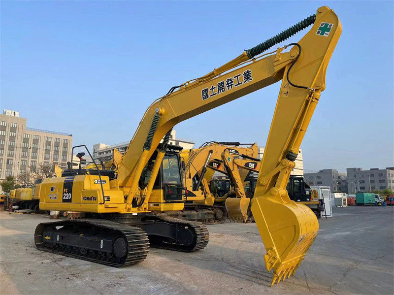 উচ্চ মানের ব্যবহৃত জাপান Excavator Komatsu PC220-8 Excavator PC200 PC220 PC240