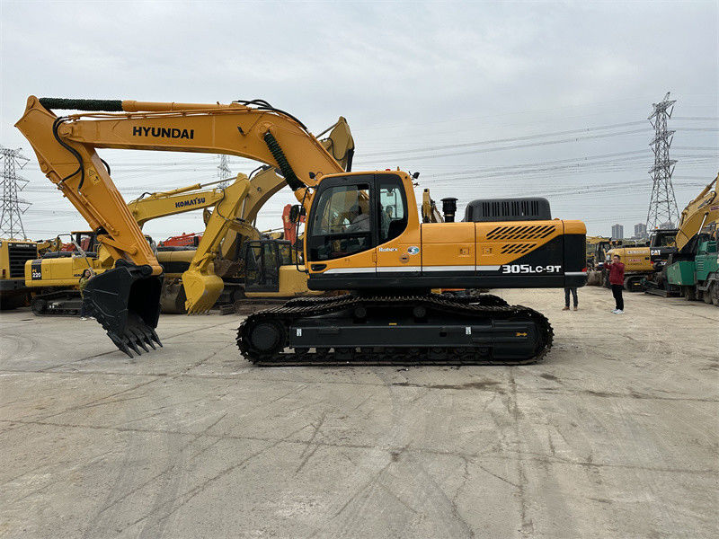 30 টন ব্যবহৃত হুন্ডাই R305LC-9S এক্সক্যাভেটর কোরিয়া ব্যবহৃত হুন্ডাই 305 মাইনিং ডিগার
