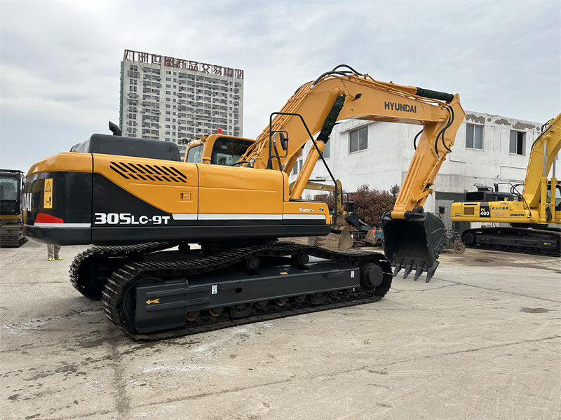 30 টন ব্যবহৃত হুন্ডাই R305LC-9S এক্সক্যাভেটর কোরিয়া ব্যবহৃত হুন্ডাই 305 মাইনিং ডিগার
