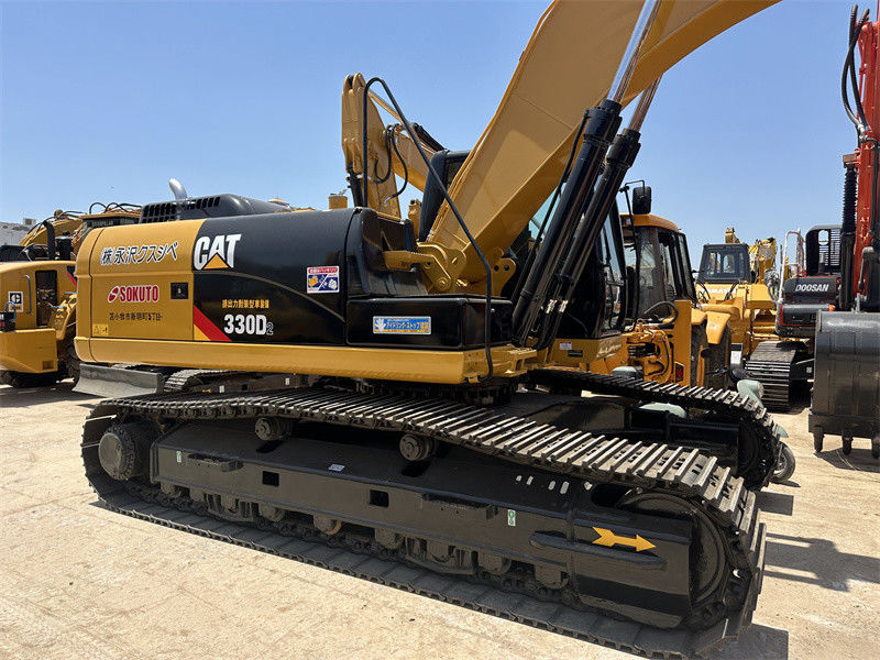 ব্যবহৃত Caterpillar CAT 330D ক্রলার এক্সক্যাভেটর 30 টন ব্যবহৃত CAT এক্সক্যাভেটর উচ্চ কার্যকারিতা