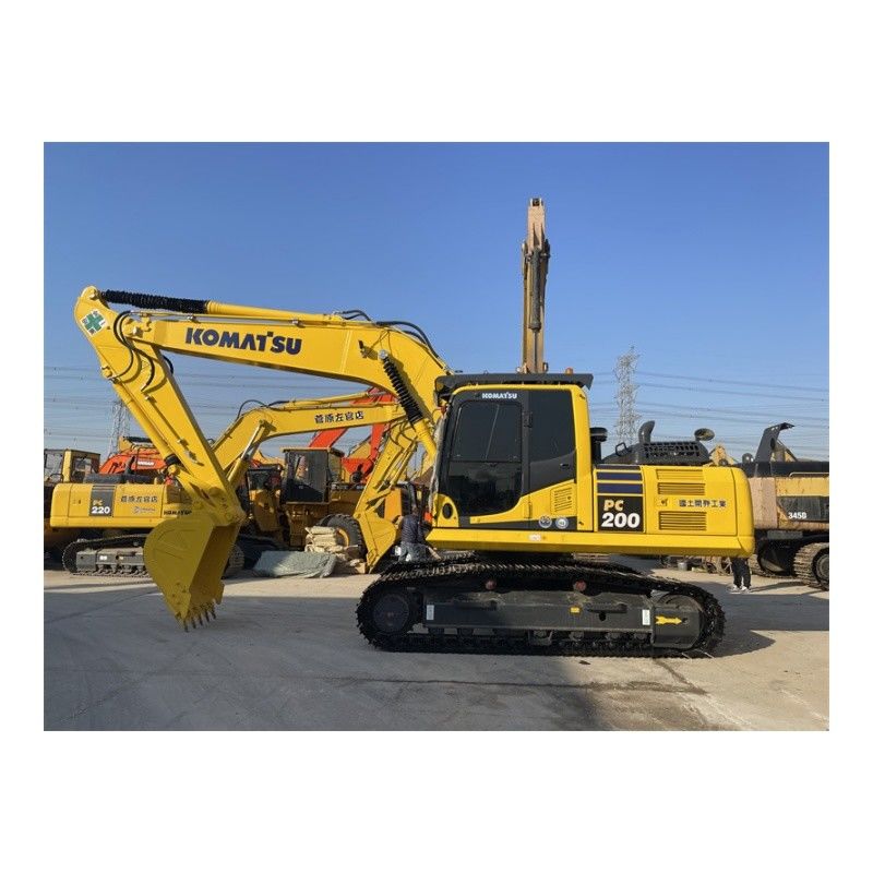 গরম বিক্রয় ব্যবহৃত জাপান Excavator 20 টন ব্যবহৃত Komatsu PC200-8N1 Excavator PC220 PC210